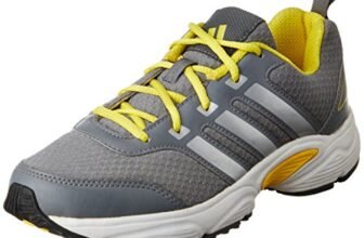 adidas Men’s Ermis M Green, Silver and Yellow Running Shoes (6 UK/India) (39.3EU) (S450716)