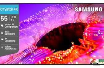 Samsung 55 inches Crystal UHD 4K Samsung Vision AI Smart TV UA55UE85AHULXL