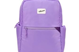 F Gear Cannes 12L Laptop Backpack|Premium, Soft Touch, Lightweight & Durable|Laptop & Tablet Sleeves|3 spacious compartments & 2 Pockets|Ideal for Office, Daily Use & Travel (Lavender)