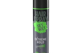 Set Wet Hair Spray 200ml| For Men & Women| Extreme, Long-lasting Hold| With Soy, Rice & Oat Protein| UV Protect| SLS & Paraben Free| Quick Styling| Non-Sticky| Natural Shine