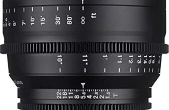 SAMYANG XEEN 24mm T1.5 Full Frame Professional Cine Lens, Lens for Sony E (Feet) Mount,Black