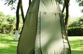 SIMESTICH Portable Outdoor Toilet Tent | Instant Pop-Up Privacy Changing Tent Tent – For All Age Group(Green)