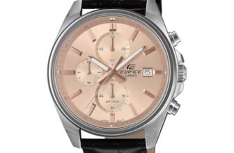 Casio Edifice EFV-610EL-5AUDF Analog Peach Dial Men (ED664)
