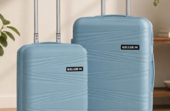 KILLER Hard Sided Spinners, Expandable Travel & Luggage Bags Trolley Bag Expandable  Cabin & Check-in Set 4 Wheels – 24 inch