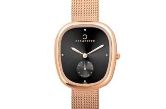 Carlington Iconic 2048 Analog Watches for Women with Premium mesh Strap, Scratch-Resistant Dial, and Water-Resistant Body – Elegant Watches for Women and Girls
