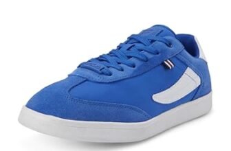 FILA Asher Men Blue Solid Lace-Ups Sneakers UK-10