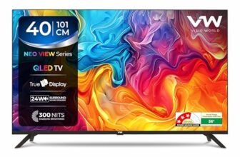 VW 100 cm (40 inches) Frameless Series HD Ready QLED TV VW40S1