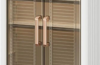 Sorath Plastic Crockery Cabinet(Finish Color – White, DIY(Do-It-Yourself))