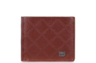 Lavie Sport Charles Bi-Fold Wallet for Men|2 Currency compartments|Holds Upto 4 Credit/ATM Cards|Transparent ID Slot|12 Months Warranty|Box Packaging for Gifting