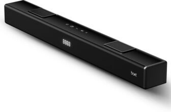 boAt Aavante Octave Plus 80 W Bluetooth Soundbar(Black, 2.2 Channel)
