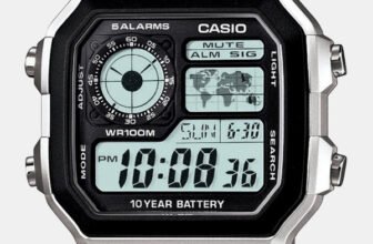 CASIO AE-1200WHD-1AVDF Youth ( AE-1200WHD-1AVDF ) Digital Watch  – For Men