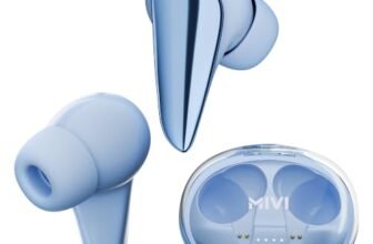 Mivi DuoPods Wave Earbuds, 70H Playtime, Bluetooth 5.3, AI ENC, TWS
