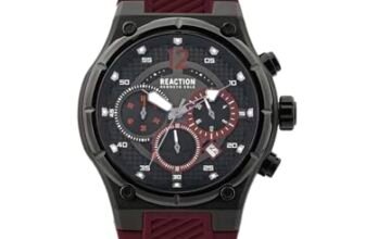Kenneth Cole Reaction Chronograph Black Dial Watch for Men – KRWGO0071005