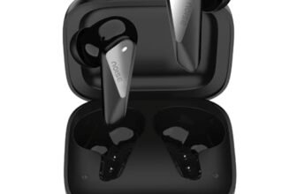 Noise Buds N2 Pro Truly Wireless Earbuds with ANC (Up to 32dB), 70H Playtime, Dual Pairing, InstaCharge (10 Min = 200 Min), Bluetooth v6.0, Metallic Finish – Slate Black