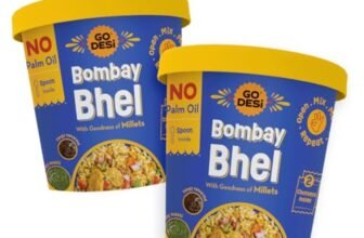GO DESi Bombay Bhelpuri with Chutney No Palm Oil, Pack of 2 x 100 grams