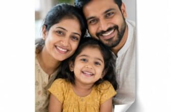 AMZDIGI Customized Photo Poster, Personalized Self-Adhesive Wall Poster with Your Photo, Peel and Stick No Frame Family Photo Print for Bedroom, Living Room, Birthday Gift, 8.3 x 11.7 Inch A4