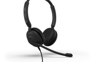 Jabra Evolve 10 Stereo USB-A Headset with Noise-Cancelling Microphone | Wired On-Ear Business Headphones for PC & Laptop | Plug & Play