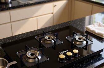 Lifelong HobTop Gas LLHT005 Glass Automatic Hob(3 Burners)