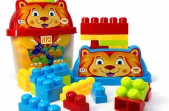 TOYTALES Blocks 24 Pieces Building Blocks Set for Kids, Multicolor