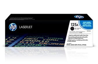HP Cb540A 5T Color LaserJet Cp1215/1515 Black Crtg Printer Cartridges, Standard