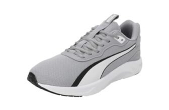 PUMA | RAPIDSANDS Men’s Lightweight Running Shoes | Gray Fog-White-Black | 8UK