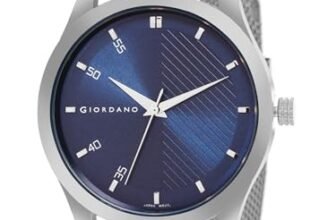 Giordano Analog Watch for Men Stylish Metal Strap| 3 Hands Mechanism with Water Resistant Wrist Watch GZ-50110