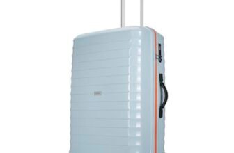 Aristocrat Altitude 8-Wheel Medium Size Hard Case Trolley Bag, Surf Spray