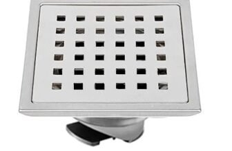 Aquieen Stainless Steel Bathroom Floor Water Drain Grating (Floor Jali) (Gratings with Anti-Cockroach, Arrossa)