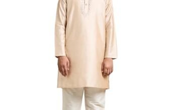 Amazon Brand – Symbol Boy’s Festive Embellished Kurta Pajama Set