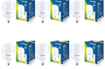 Crompton LED60DFCDLPro-2 Base B22 60-Watt LED Bulb Combo (Pack of 6, Cool Day Light)