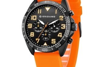 Giordano Multi Function – Performance Sport Watch for Men with Stopwatch Function & Silicon Strap