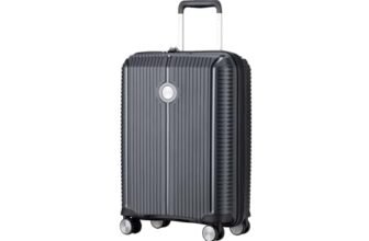 Verage Carry On Luggage with Spinner Wheels, Expandable Hardshell Spinner Suitcase for Travel, TSA Approved (Carry-On 20-Inch, Black)