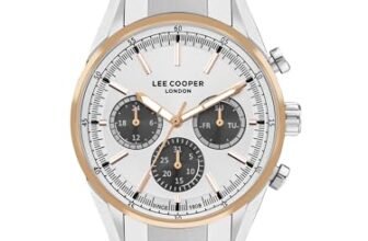 Lee Cooper Multifunction Silver Round Dial Men’s Watch – LC07986.530