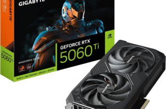 GIGABYTE GeForce RTX 5060 Ti WINDFORCE OC 8GB GDDR7 Graphics Card GDDR7 8 GB Intel Chipset 128 bit 2587 MHz Graphics Card