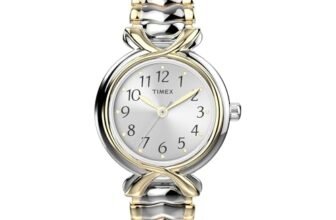 TIMEX Main Street Round 25mm White Dial Analog Women Watch – T21854UJ
