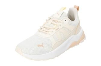 PUMA Unisex-Adult Anzarun 2.0 Frosted Ivory-Alpine Snow-Cashew Sneaker – 6 UK (38921324)