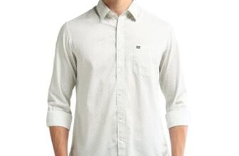 Arrow Sports Manhattan Slim Fit Cotton Shirt White