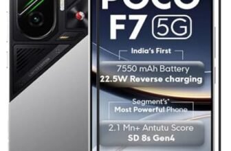 MoCoTech HD+ Edge-to-Edge Tempered Glass for Poco F7 5G – Full Screen Protector Guard, 9H, Anti-Scratch, Case Friendly, Ultra Clear with Easy Installation Kit