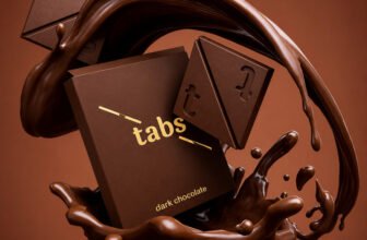 TABS Chocolate for Couples | Dark Tab Mood Chocolate for love Romance Men & Women Bar Gift Pack(20 g)