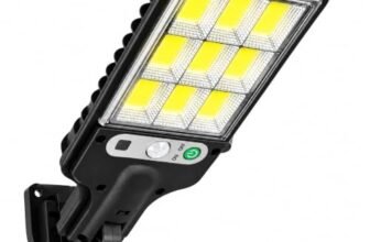 Priniyu Night Lighting 180W Solar LED Street Light 10000LM Waterproof