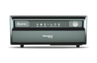 Microtek 1150VA/925W H Duty Digital Wave Inverter, vTURBO NEW 1400, 12V Power Backup for Home, LED TV, Fans, Lights, Router, Laptop, 3-Year Warranty
