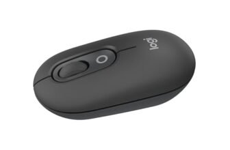 Logitech POP Mouse, Compact and Portable Wireless Bluetooth – Graphite | Compact, Portable, programmable Buttons, Quiet clicks, Easy-Switch for up to 3 Devices, Laptop, Tablet, PC – Graphite