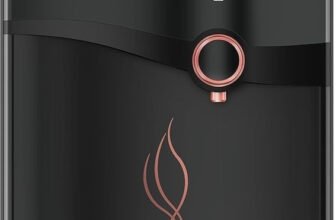 HAVELLS Delite Kop’ere 6.5 L RO + UV Water Purifier Stainless Steel Tank,Copper+Zinc+Minerals| Suitable for all – Borewell, Tanker, Municipality Water(Black)