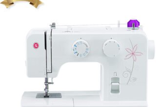 SINGER 1412 Electric Sewing Machine 12 built-in stitches 800 SPM 2 Year Warranty White