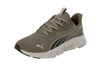 Puma Unisex-Adult FlexFocus Lite Modern Olive-Desert Dust Running Shoe – 8 UK (31009306)