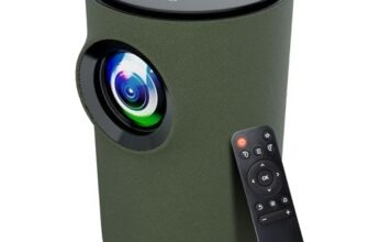 ZEBRONICS PIXAPLAY 22, Smart Projector, 3400 Lumens, 4K Support,160 Inch Screen Size, Supports Bluetooth, HDMI, USB, WiFi, 720p Native, Powerful Speaker, Electronic Focus, APP Support, Miracast