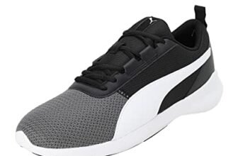 PUMA | Pacer Prime Men’s Shoes | Castlerock-Black-White | 11UK