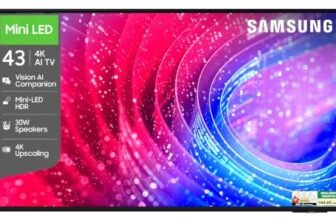 Samsung 43 inch (108cm) Mini LED 4K Vision AI 2026 Smart TV | 30W Speakers | 4K Upscaling | Mini-LED HDR | 150+ Channels | 7 Years OS Upgrade | UA43M2EHAULXL