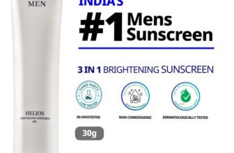 Reginald Men Sunscreen – SPF SPF 50+ PA++++ Helios Moisturising with 11 Actives Combo(30 g)