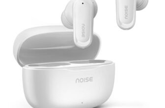 Noise Newly Launch Buds Play Truly Wireless Earbuds with 40H of Playtime, Quad Mic with ENC, Low Latency for Gaming (Up to 50 Ms), 13mm Driver, BT V6.0(Chalk White)